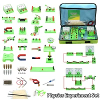 physics science lab experimental tools set basic electricity discovery circuit magnetism experiment kits for junior high school