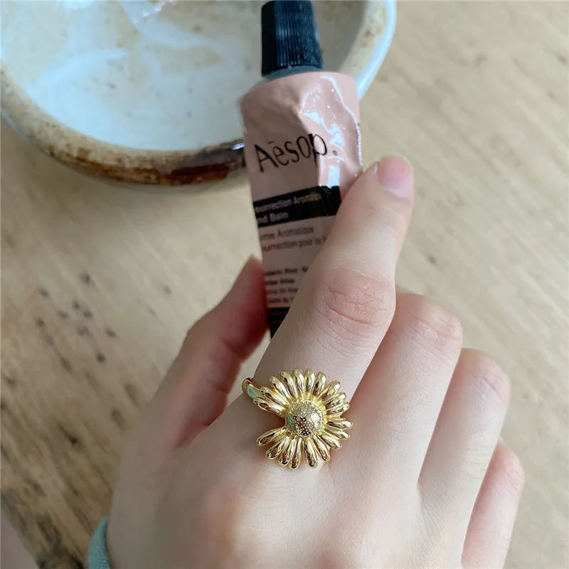 RUIYI реальные 925 стерлингового серебра свежий Дейзи влюбленные пары шикарные