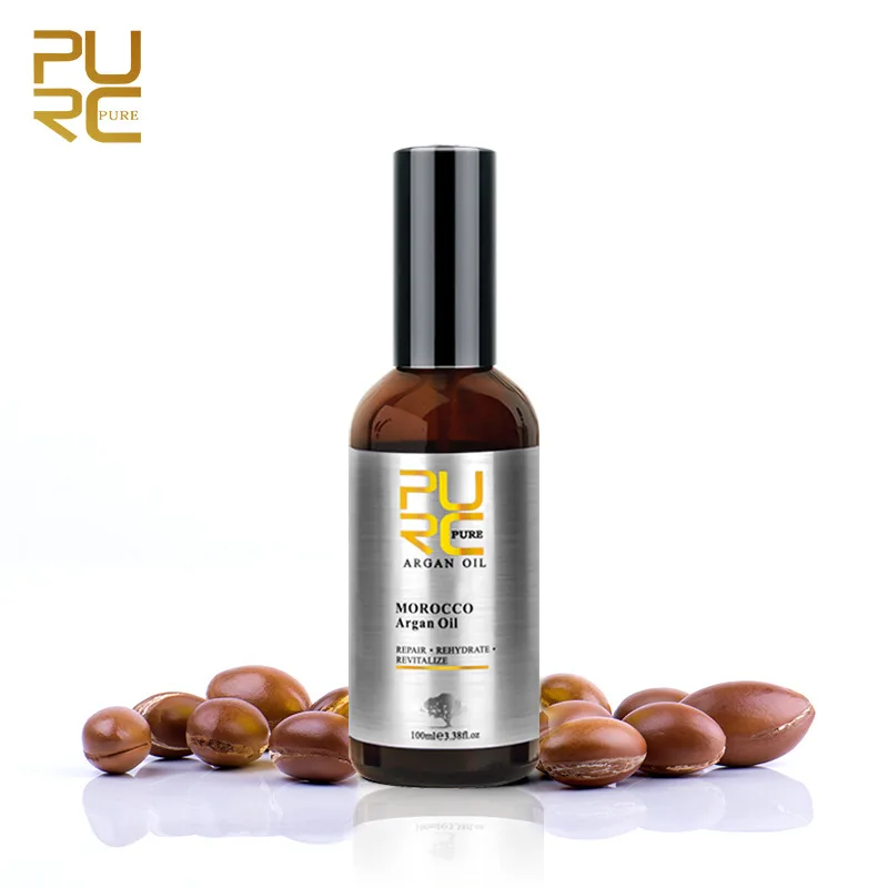 Средство для ухода за волосами PURC Марокканское аргановое масло 100 мл