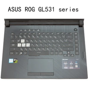 Новая клавиатура, прозрачный чехол, силикон 2019 для ASUS ROG Strix G Hero Iii Scar 3 GL531 GL531GV G531Gt G531G Gu Gd, 15,6 дюйма, мягкий ТПУ