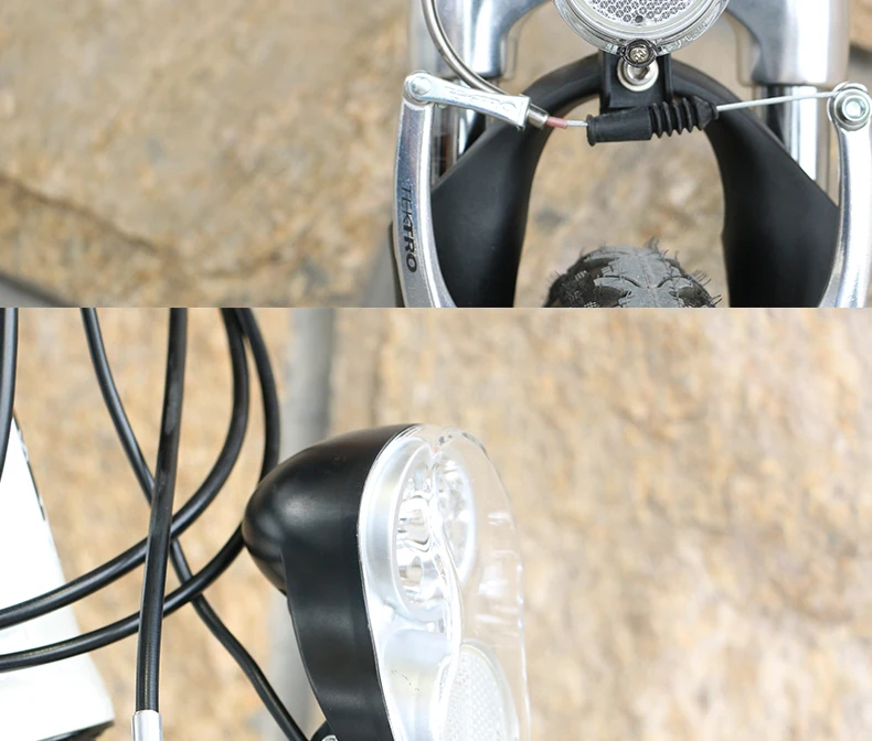 36V 48V e-bike Фара Водонепроницаемый аксессуары для электровелосипедов передний светодиодный фонарик пластиковый велосипед запчасти luz bicicleta