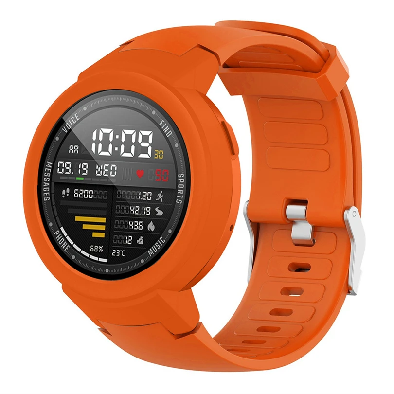 Ремешок для часов защитный чехол из ТПУ чехол для Huami Amazfit Verge Youth Watch мягкий силиконовый ремешок умный Браслет Быстрый#4