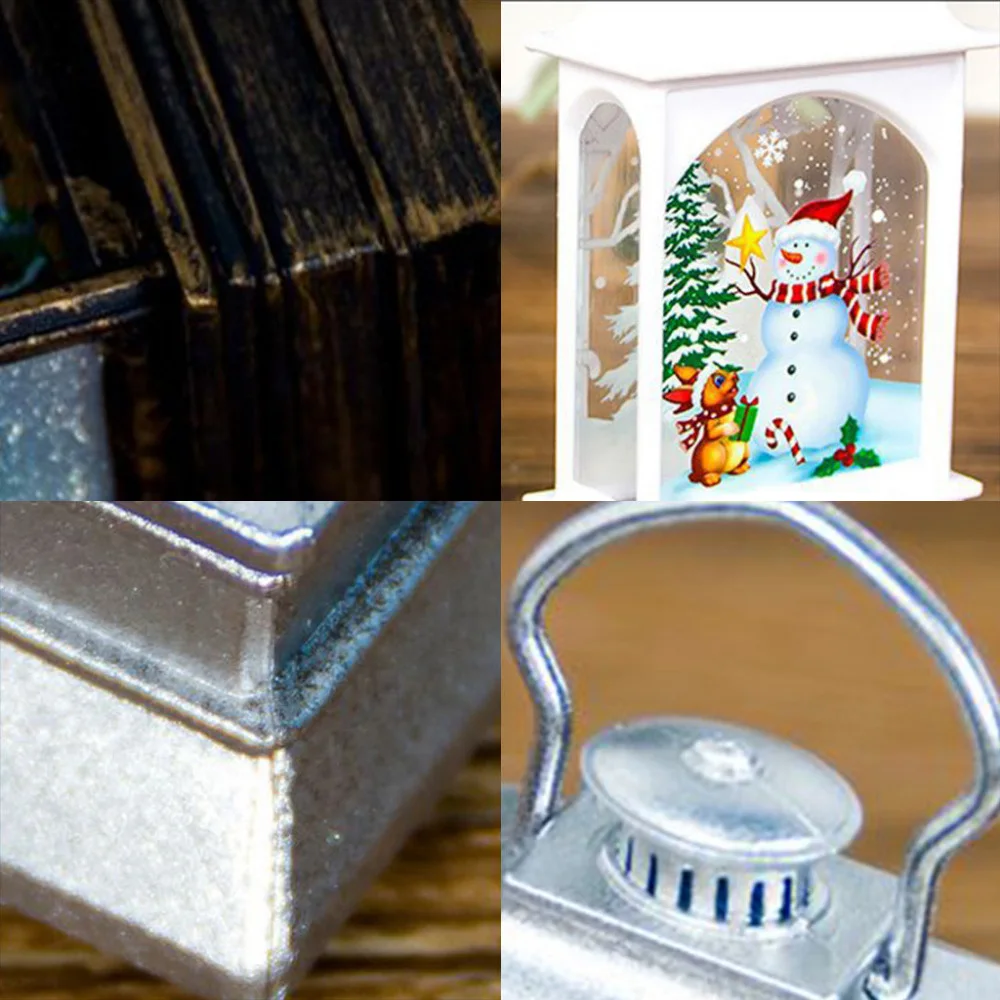 Комплект из 2 предметов Рождественский светильник украшение ремесло домашний