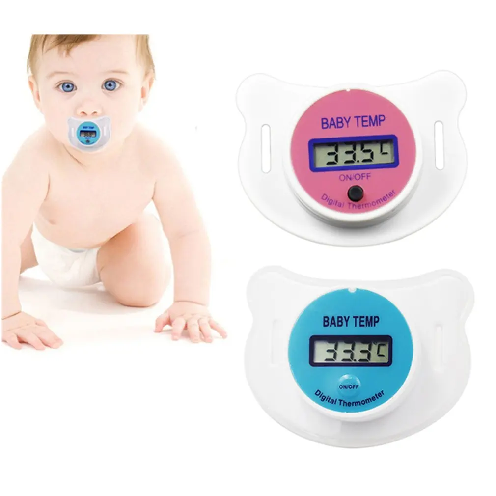 Термометр для детской соски цифровой измеритель температуры лба из АБС с