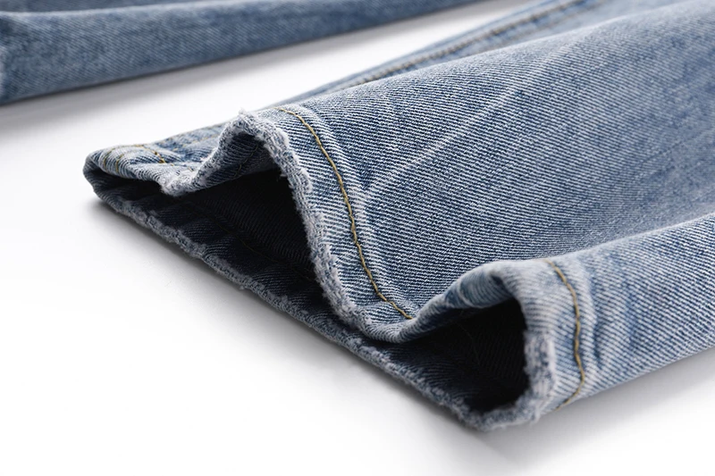 

[EAM] High Waist Blue Denim Casual Solid Color Wide Leg Jeans New Loose Women Trousers Fashion Tide Spring Autumn 2021 1DD7285