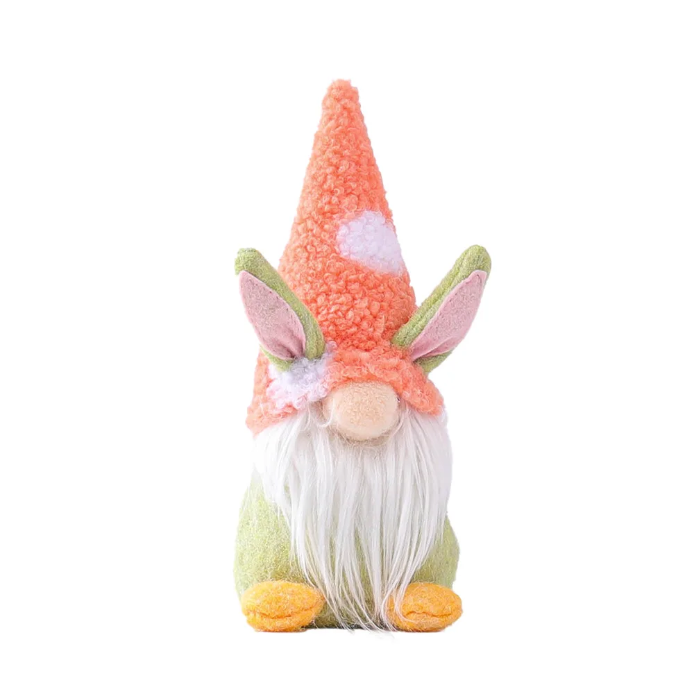 

SLMengGuo Lovely Easter Bunny Carrot Elf Doll Ornaments Home Decoration Items Event Party Supplies Easter Decoration for Home