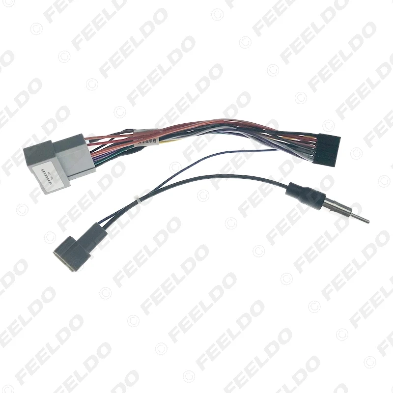 Автомобильный аудио DVD-плеер FEELDO 16PIN Android кабель питания адаптер для Honda CRV/BRV/HRV/JAZZ