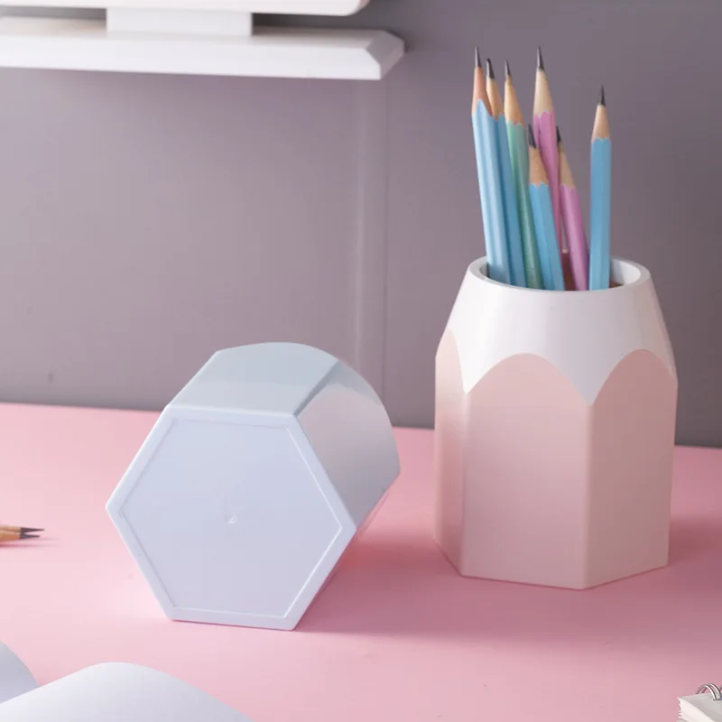 Популярная креативная ваза для ручек держатель карандашей кисточек макияжа