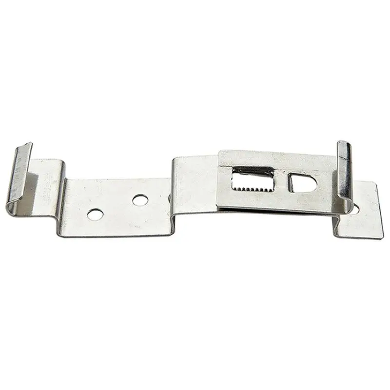 1pair European Car License Plate Frame Holder Trailer Number Clips Spring Loaded Stainless Steel Bracket cars | Автомобили и