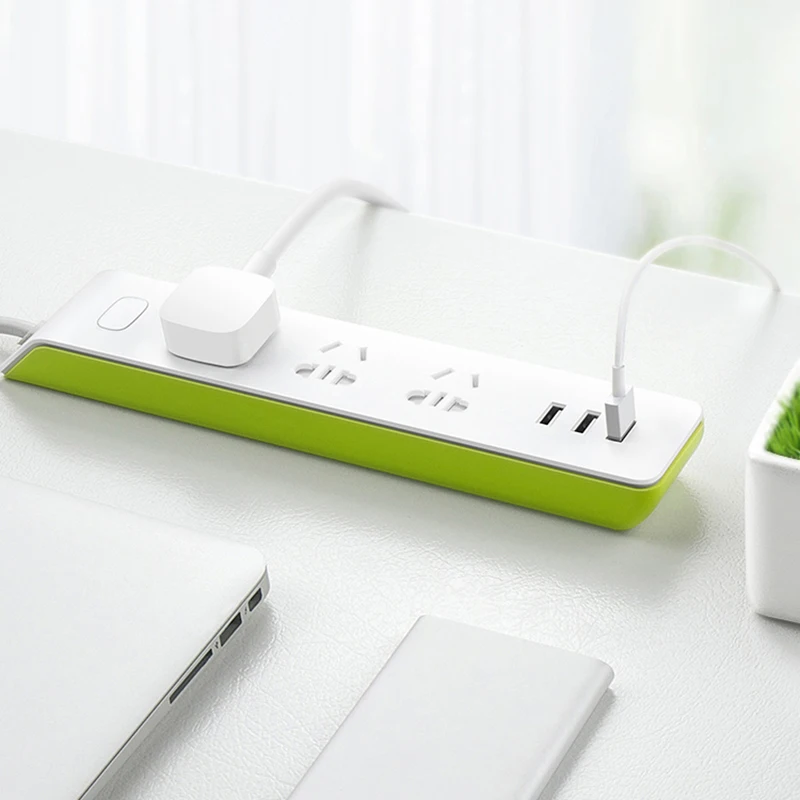 Удлинитель питания Broadlink MP2 для умного дома штепсельная вилка с таймером Wi Fi