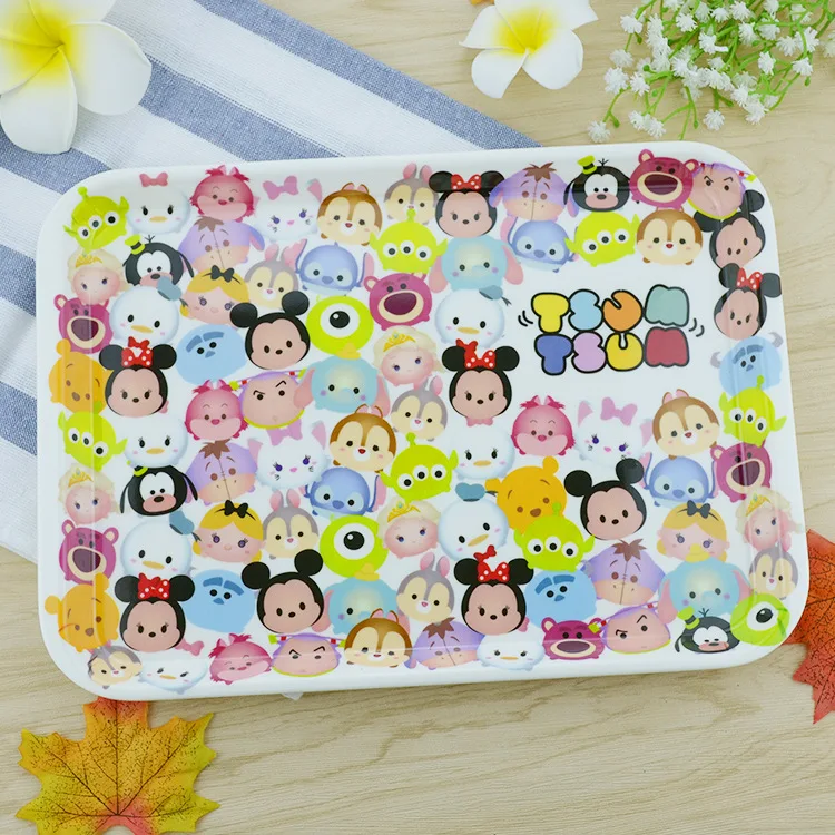 Столовая посуда Disney с Микки Маусом детская мультяшная кухонная тарелка чашка