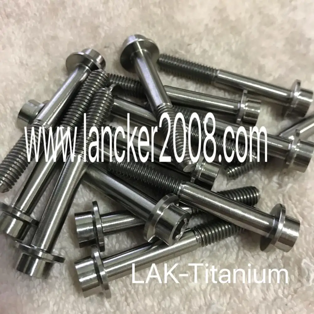 LAK-Титановая Шестигранная розетка с круглой головкой фланцевыми болтами/винтом