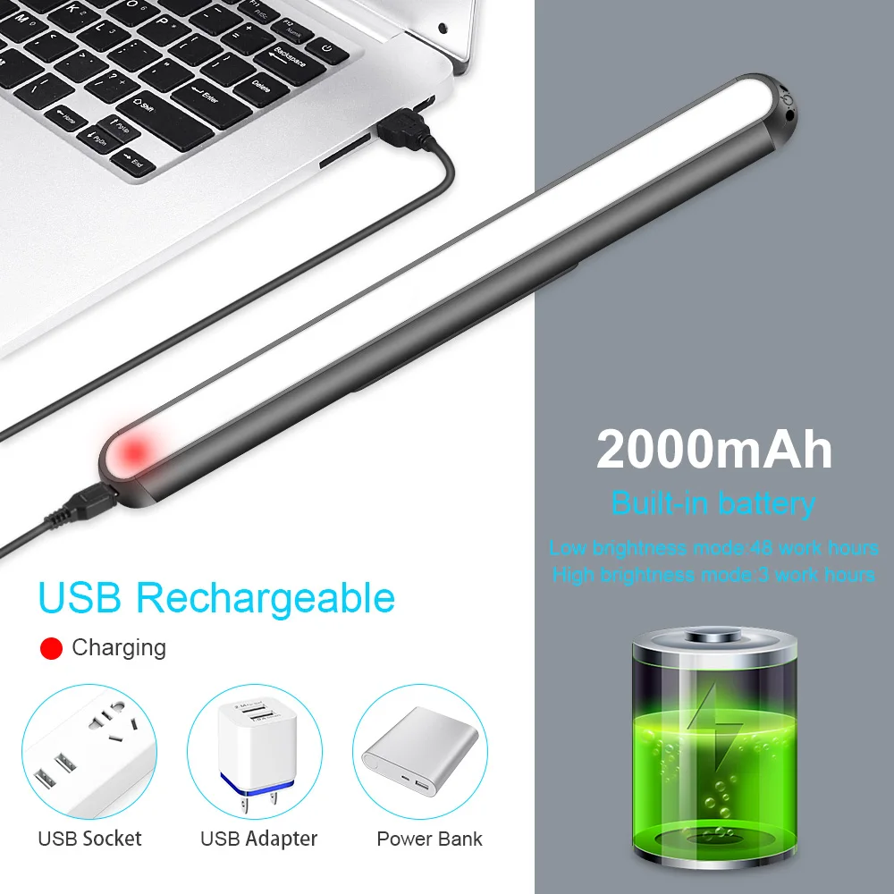 Светодиоды под шкаф Ночной светильник Кухня Спальня ing настенный с магнитной