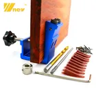 9,0 мм карман перфоратора джиг комплект угол направитель сверла для дерева, кольцевая пила сверла из быстрорежующей стали отвертка бит с карманом винты