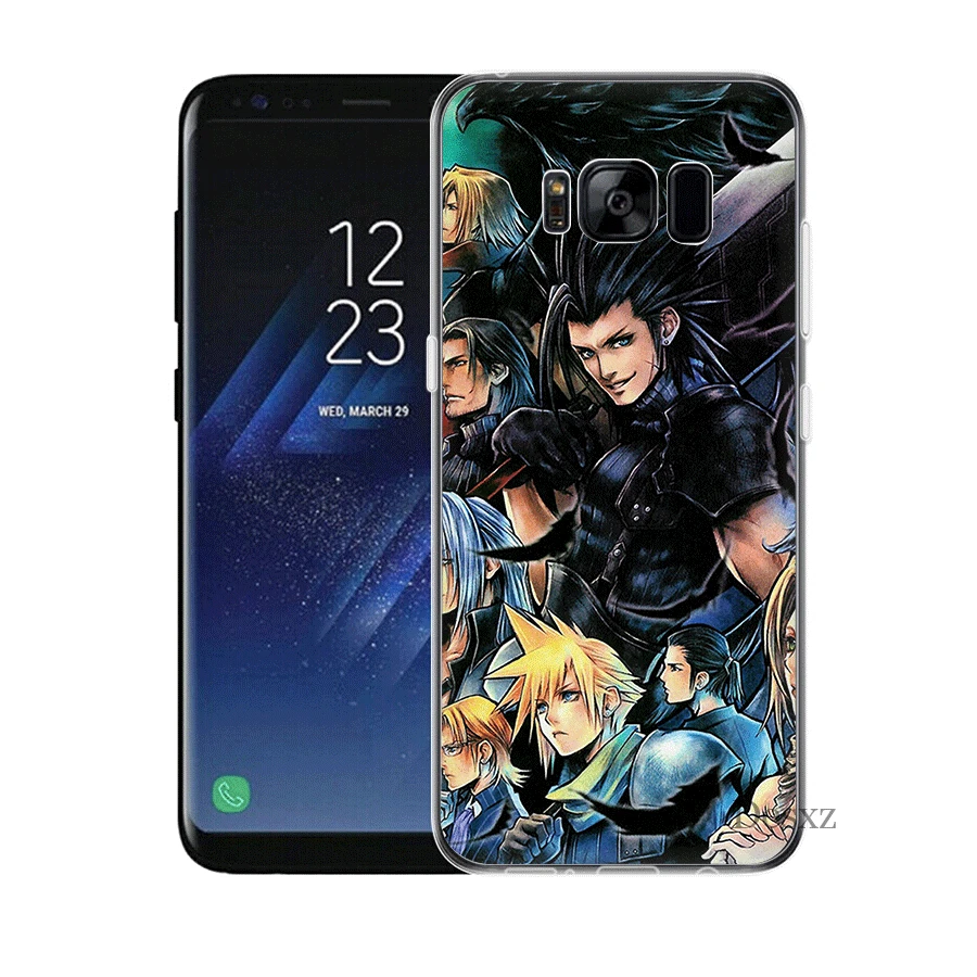 Телефон чехол для Samsung S3 S4 S5 S6 S7 S8 S9 S10E S10Plus Note 8 9 M10 M20 M30 M40 последняя фантазия VII FF7 |