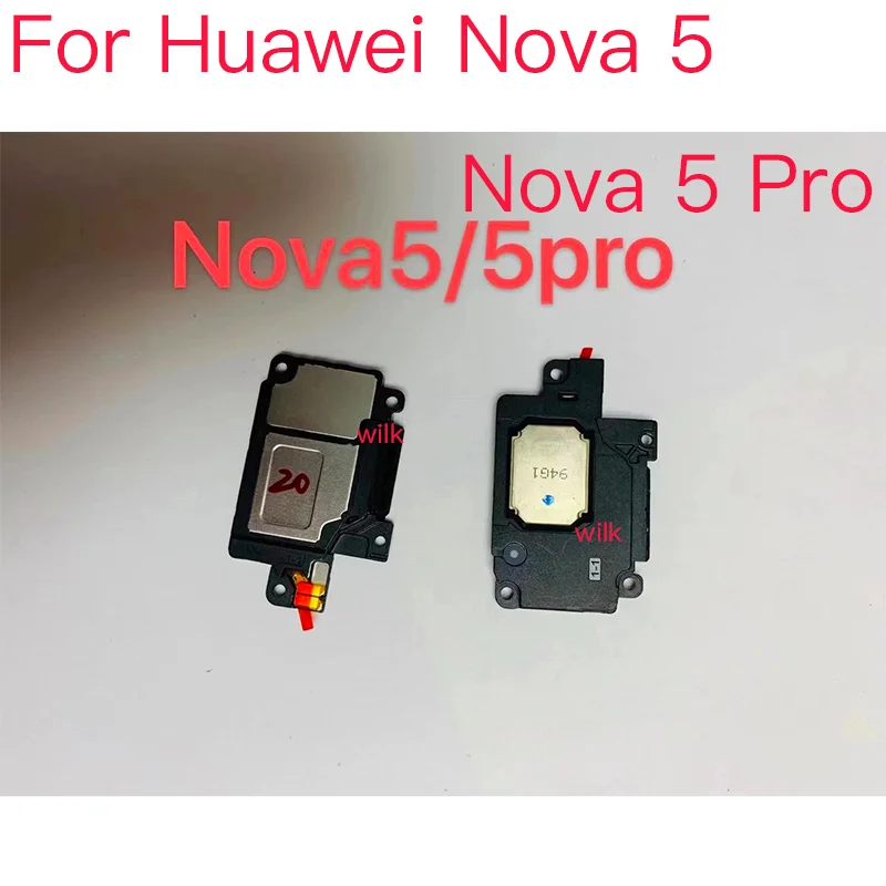 Динамик для Huawei Nova 5 Pro динамик ЗУММЕР кольцо гибкий кабель запасные части|Шлейфы