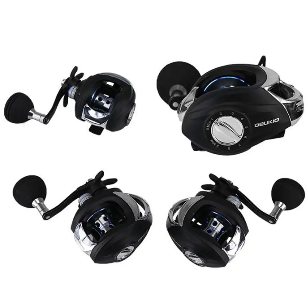 Низкопрофильная катушка GloryStar EVA одиночная Рыболовная Rocker Arm двухцветная