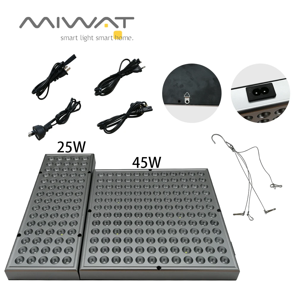 Растущие лампы 25 Вт 45 150 светодиодный свет для выращивания растений полного