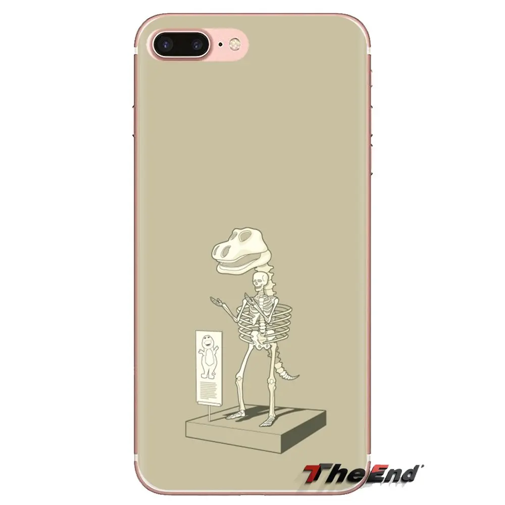 For LG Spirit Motorola Moto X4 E4 E5 G5 G5S G6 Z Z2 Z3 G2 G3 C Play Plus Mini Vector Dinosaur Soft Transparent Shell Covers |
