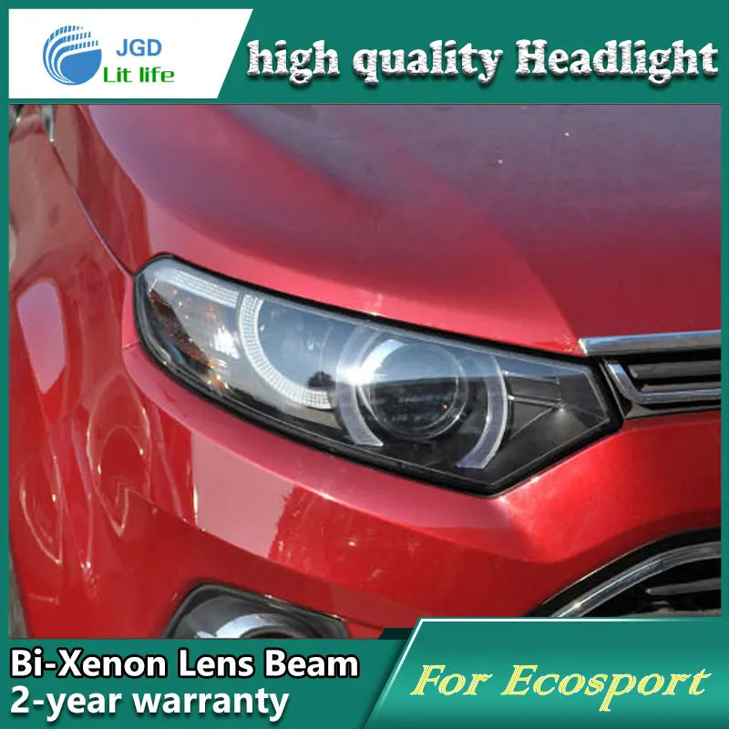 Ксеноновые Светодиодные фары Ford Ecosport грыжа аксессуары чехол для Стайлинг