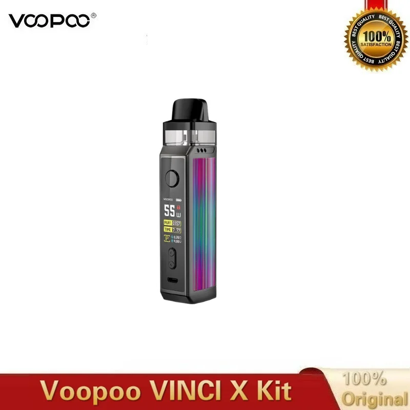 Оригинальная электронная сигарета VOOPOO VINCI X Pod Kit двойная катушка система питание