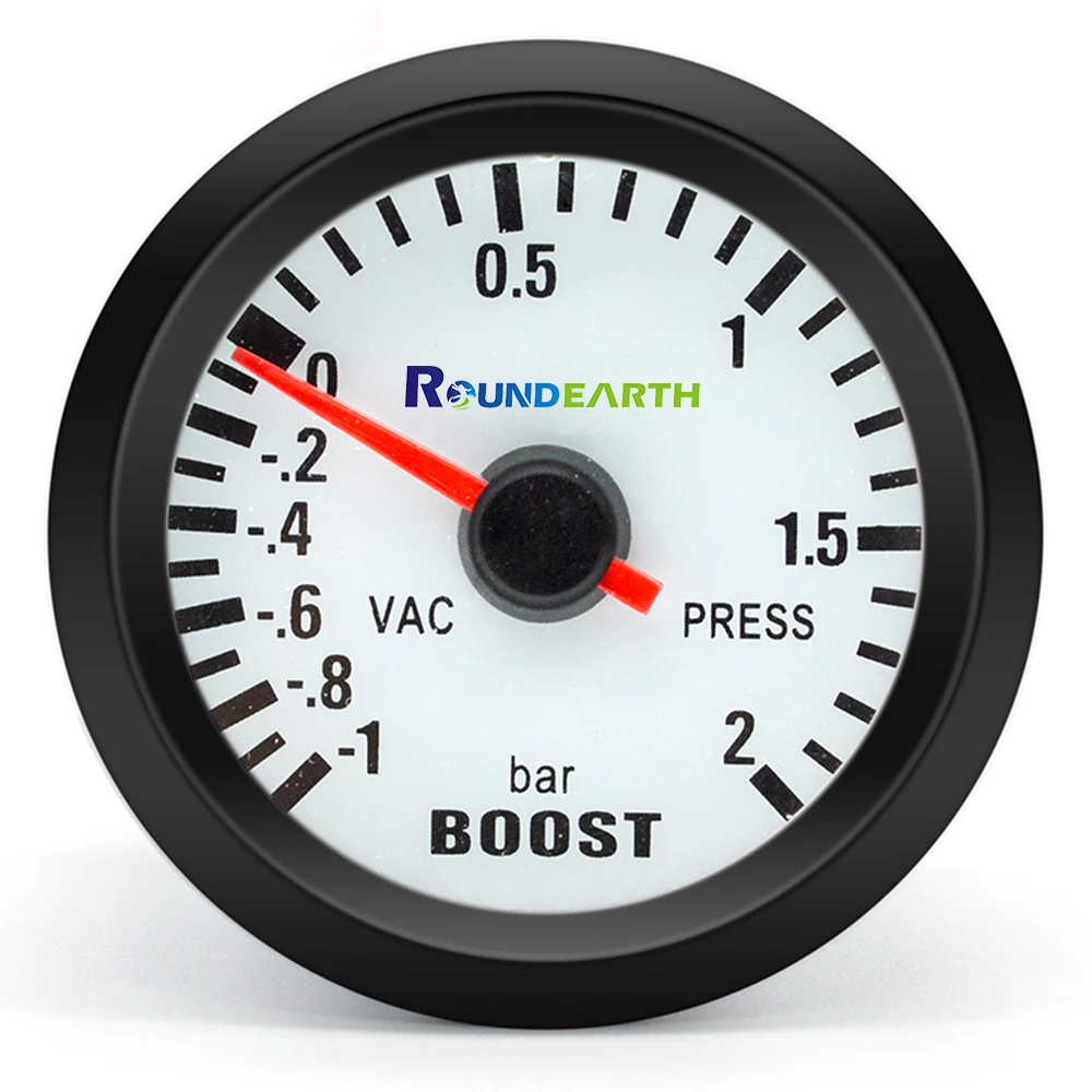 Круглая земля 52 мм светильник Авто турбо усилитель датчик турбины 1 ~ 2 бар