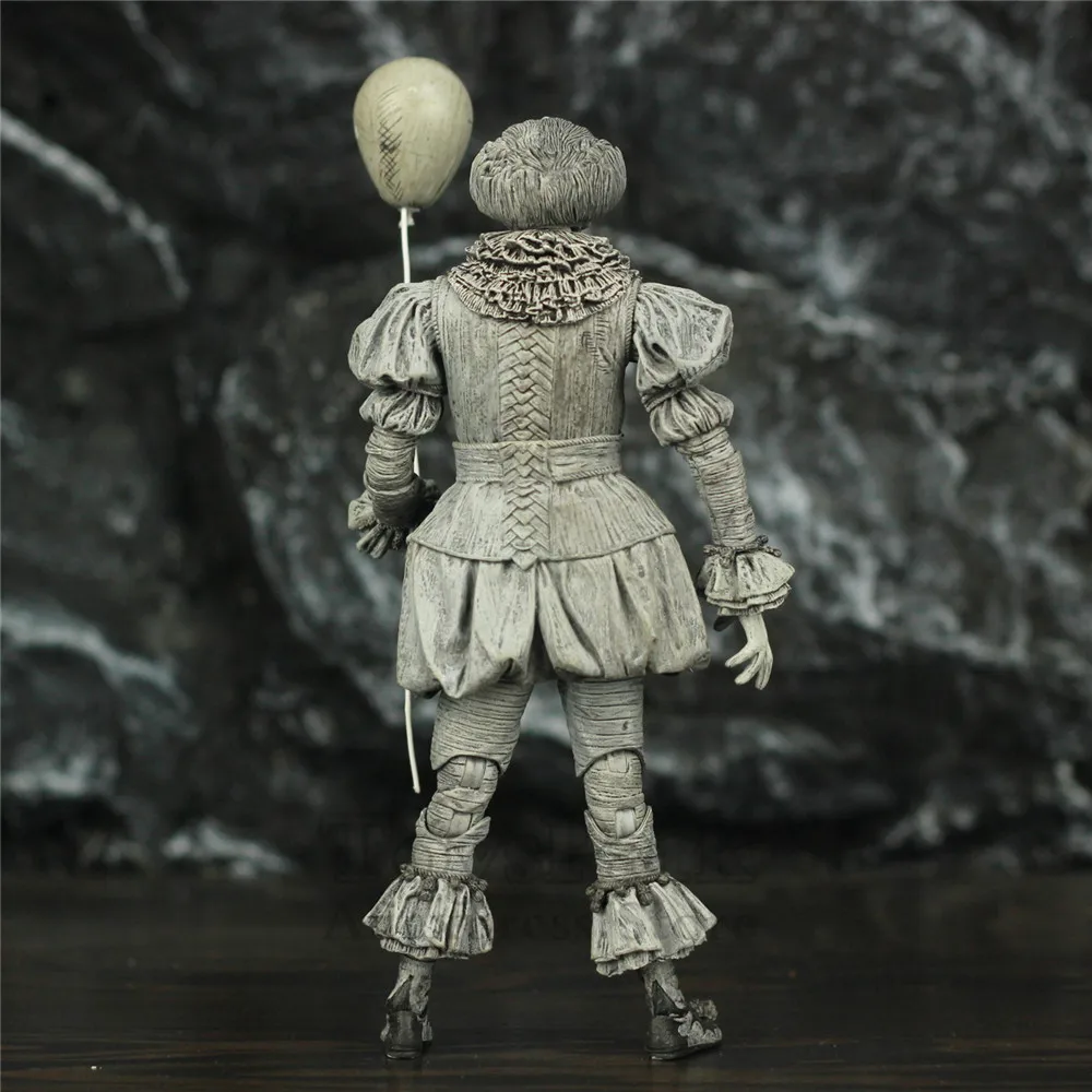 SDCC 2019 Pennywise IT Etched 7 &quot2017 экшн-фигурка Стивен Кинг черно-белый B &amp W Эксклюзивные