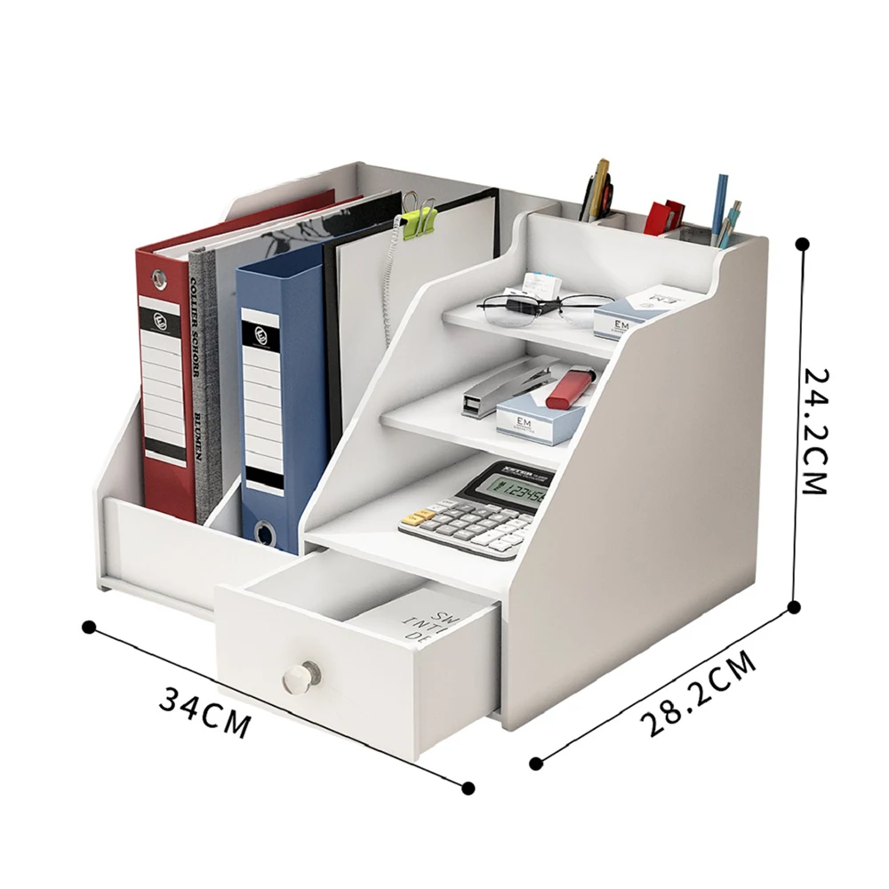 Держатель для книжного журнала настольный органайзер стойка канцелярских