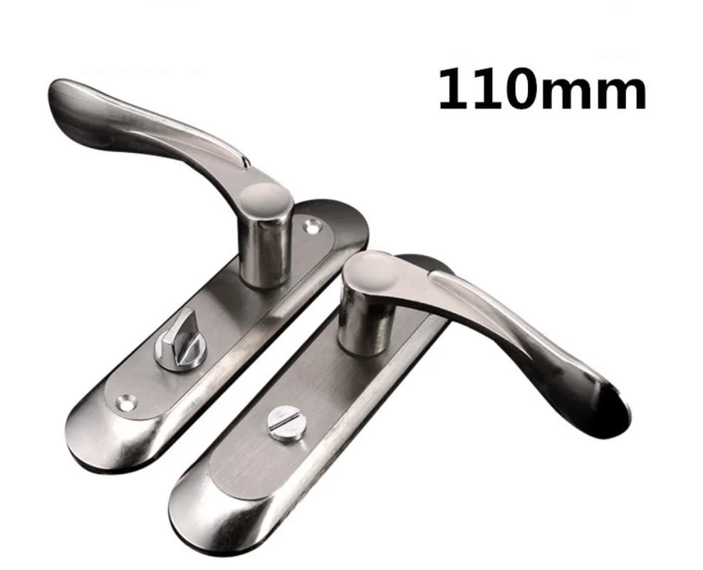 Полностью алюминиевая старый Ванная комната дверные замки без ключа отверстие