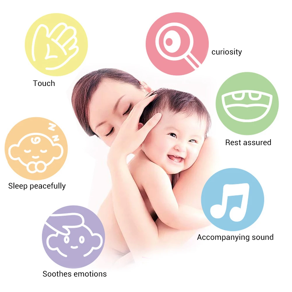 Детская погремушка игрушка милый мультфильм моделирование животных кроватка