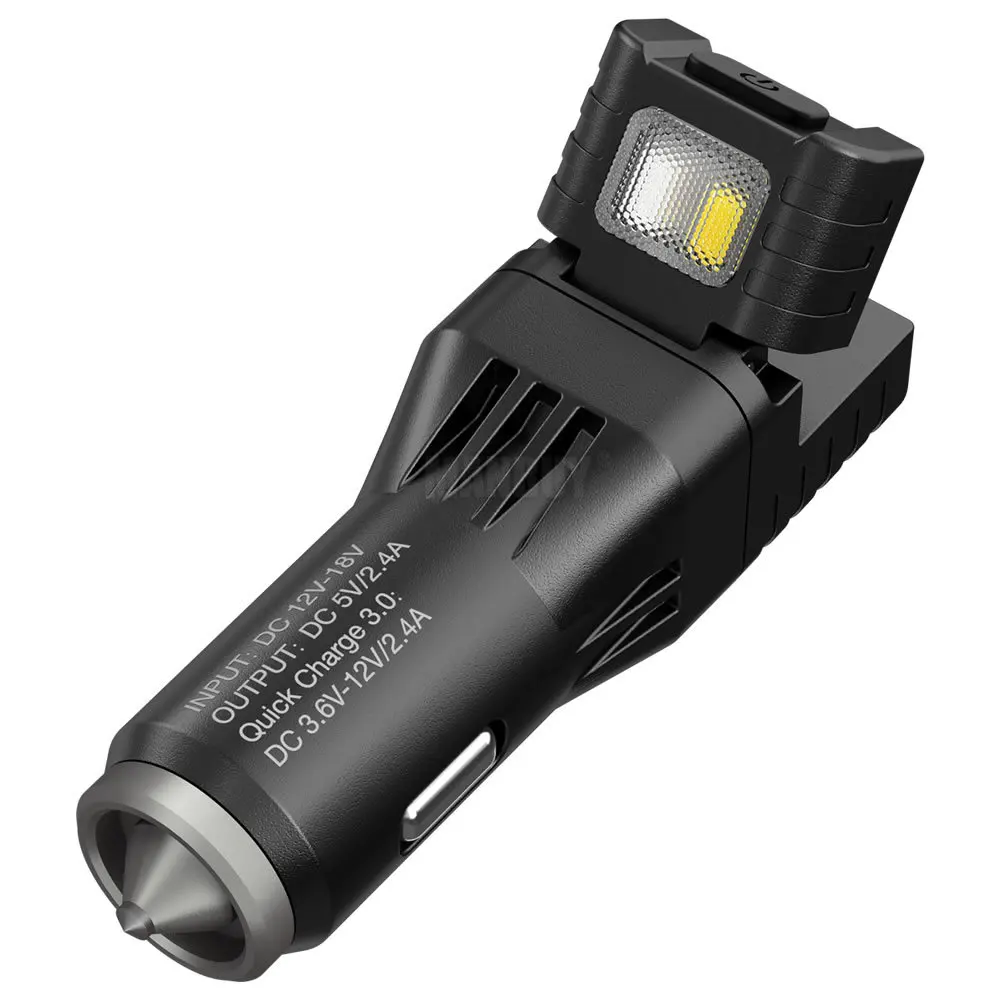 NITECORE VCL10 многофункциональный автомобильный гаджет зарядное устройство QC 3 0
