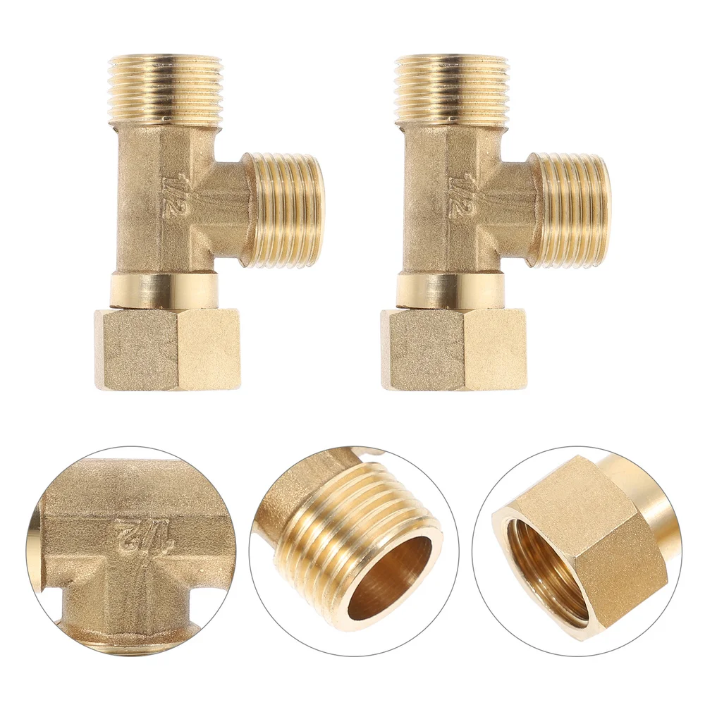 

2pcs 90 Degree Street Elbow Copper Forged Water Hose Fitting Accessories