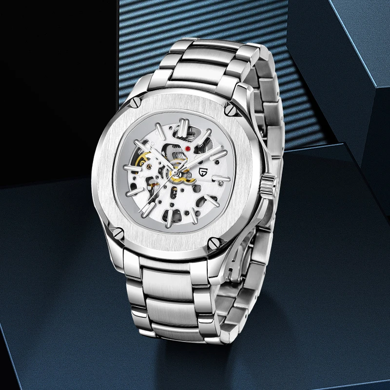Новинка 2020 роскошные мужские механические наручные часы PAGANI автоматические с