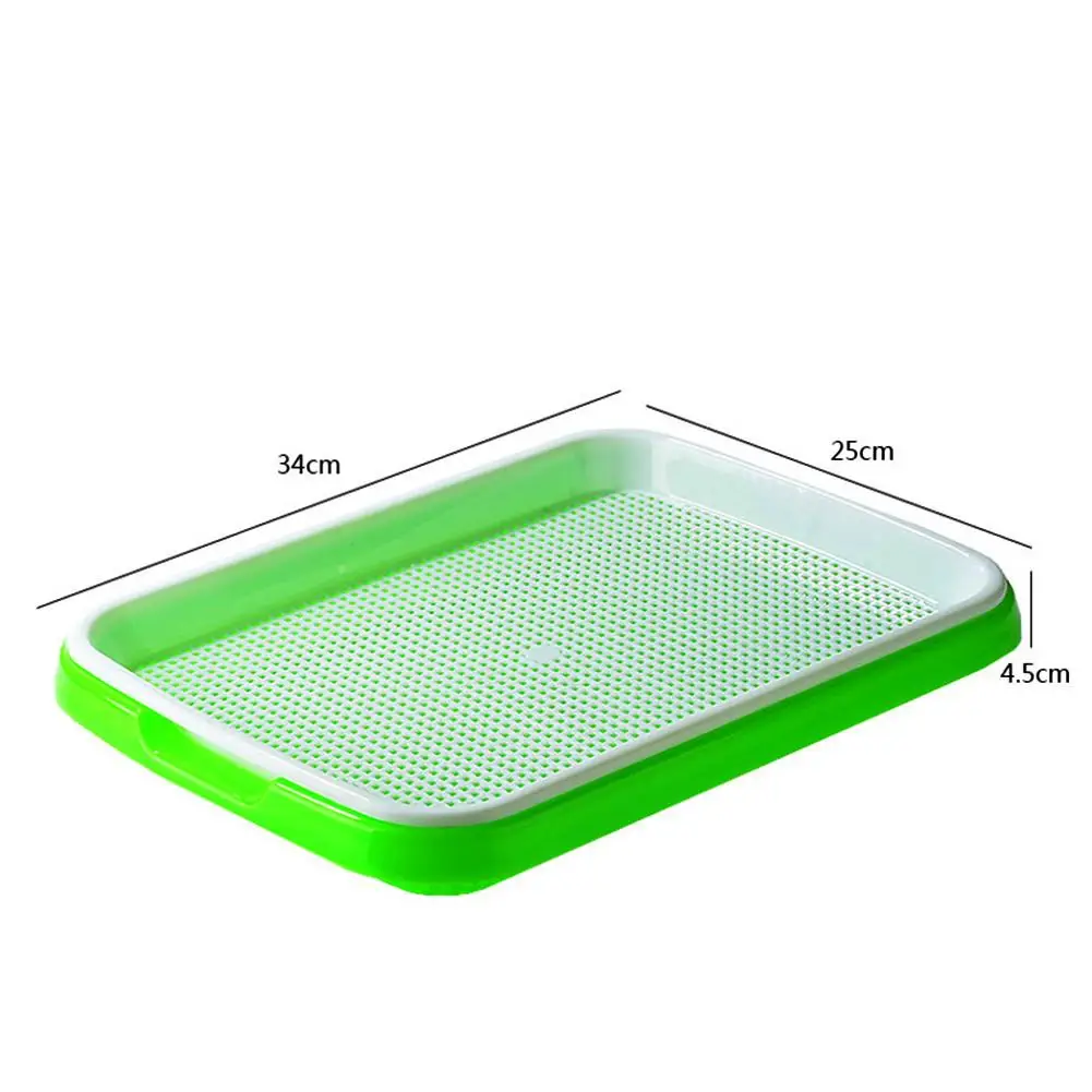 Planting Tray Sprouts Hydroponics Wheat Grass Implant Double-layer Soilless Culture Dish Seedling Color Random | Дом и сад