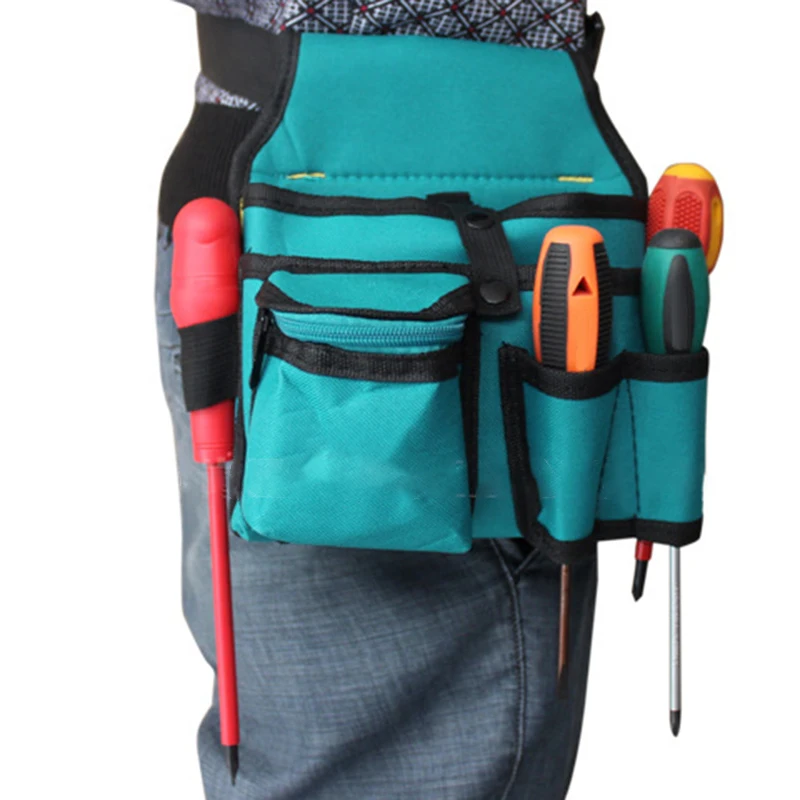 

Holder Tool Bags Flexible Utility Pouch Electrician Workshop Multi-Pockets