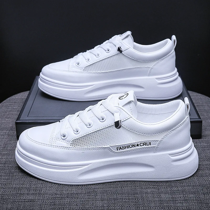 

2021 New White Shoes Female Students Running Casual Shoes Women's Platform Shoes Sneakers Women
