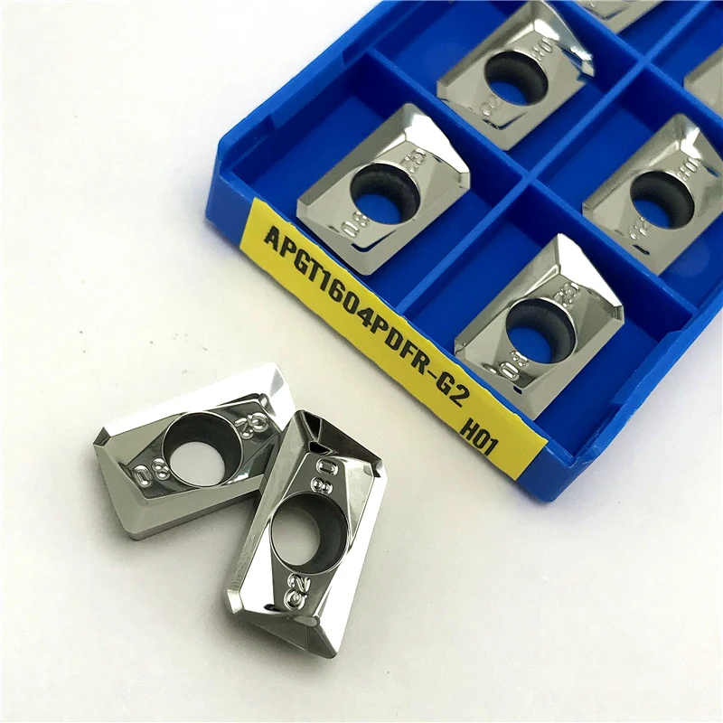 APGT1604 PDFR G2 h01фрезерная вставка алюминиевый сплав токарный инструмент режущий ЧПУ