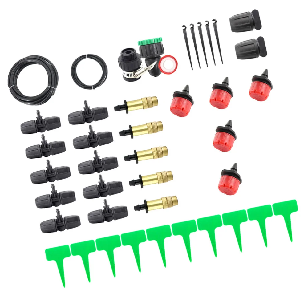 

1 Set Watering Drip Sprinkler Hose Watering Device for Garden Greenhouse Outdoor