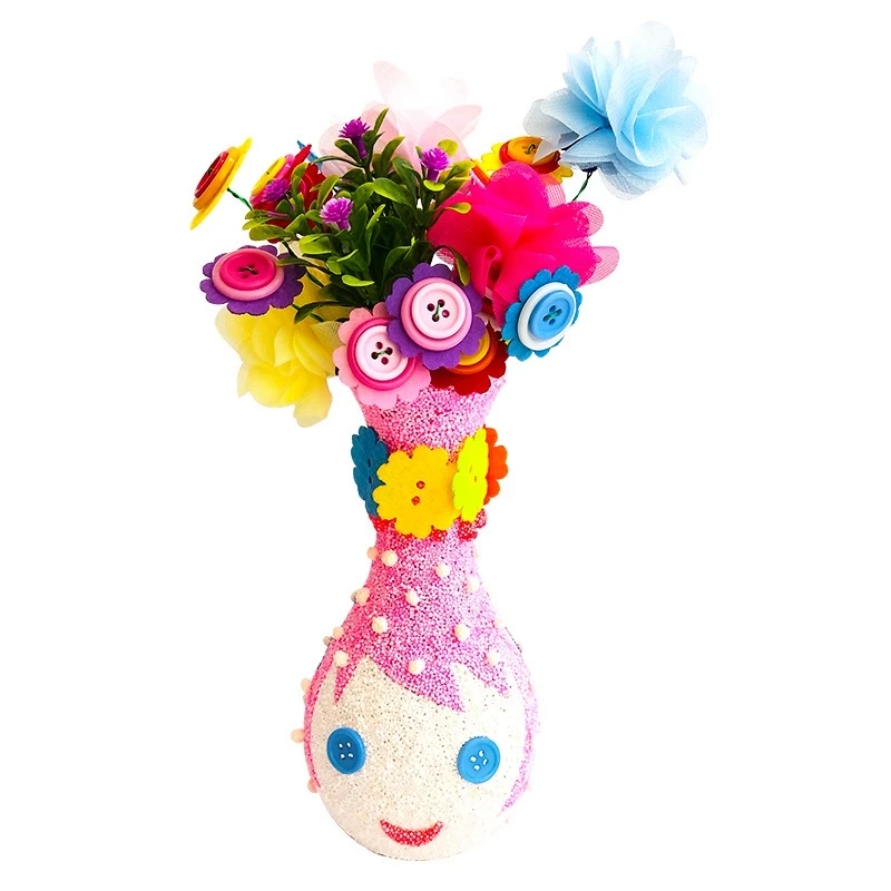 

Ваза для рисования «сделай сам», ваза для цветов, художественная игрушка, Набор для творчества, подарок для детей