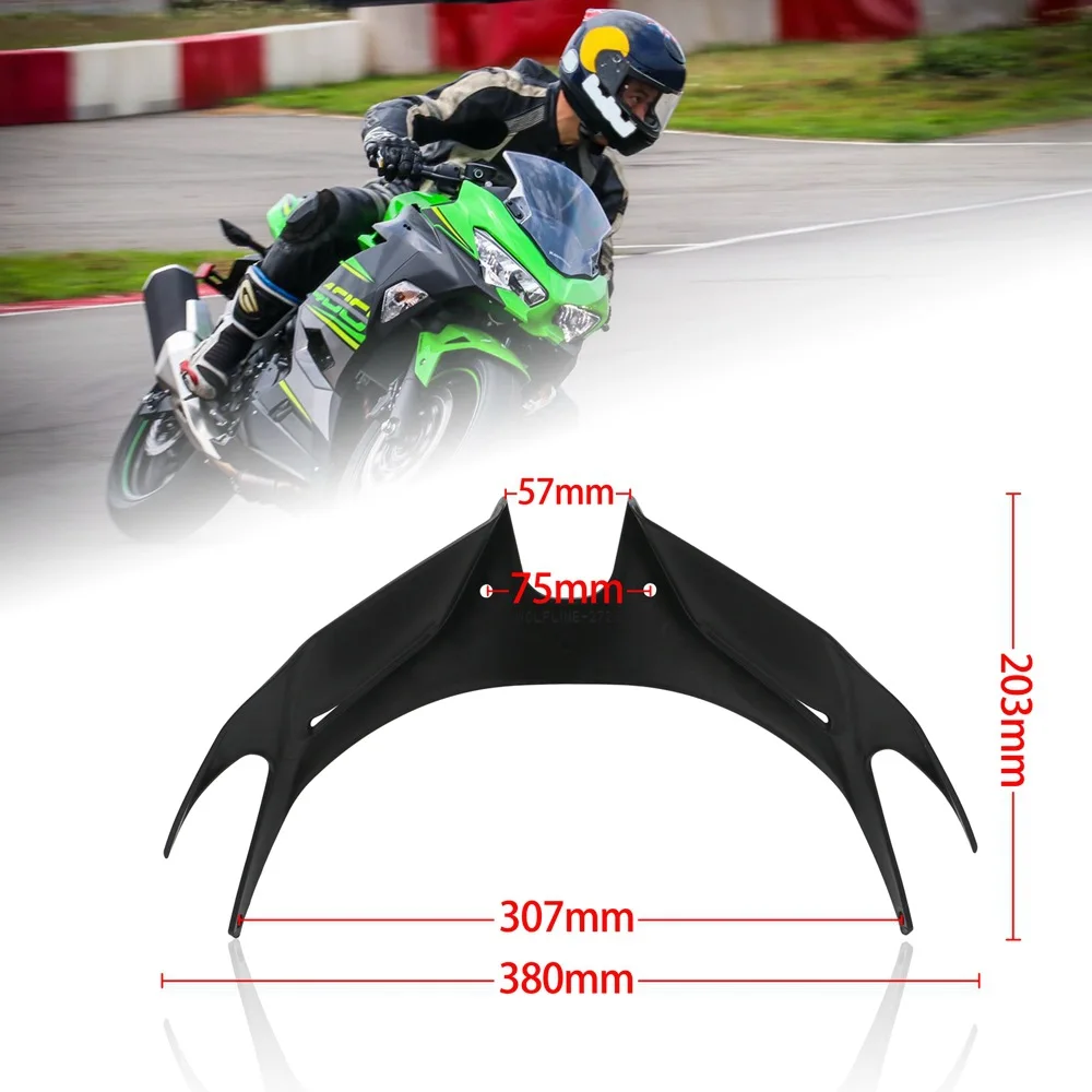 Передняя обтекатель для мотоцикла NINJA400 защитные накладки с аэродинамическими