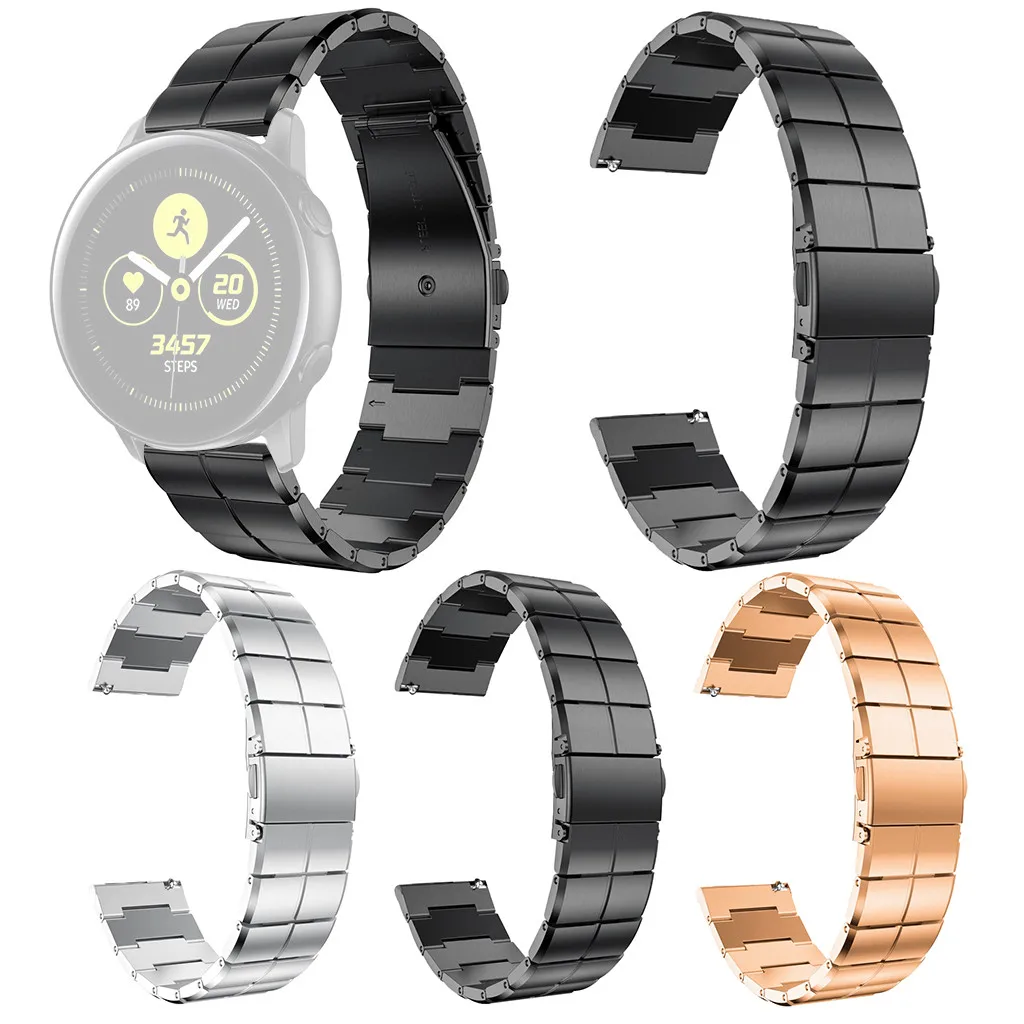 OTOKY роскошный сменный ремешок для часов из нержавеющей стали samsung Galaxy Watch Активный