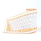 Складная силиконовая клавиатура USB Проводная силиконовая Гибкая мягкая Водонепроницаемая рулонная клавиатура из силикагеля для ПК ноутбука