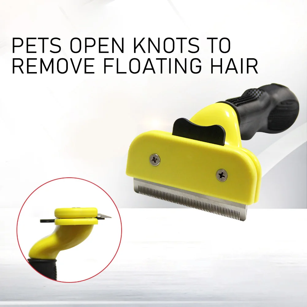 

Non Slip Pet Comb Animal Hair Clipper Golden Retriever Dog Hair Removal Brushes Grooming Comb Products for Small Dogs Pets