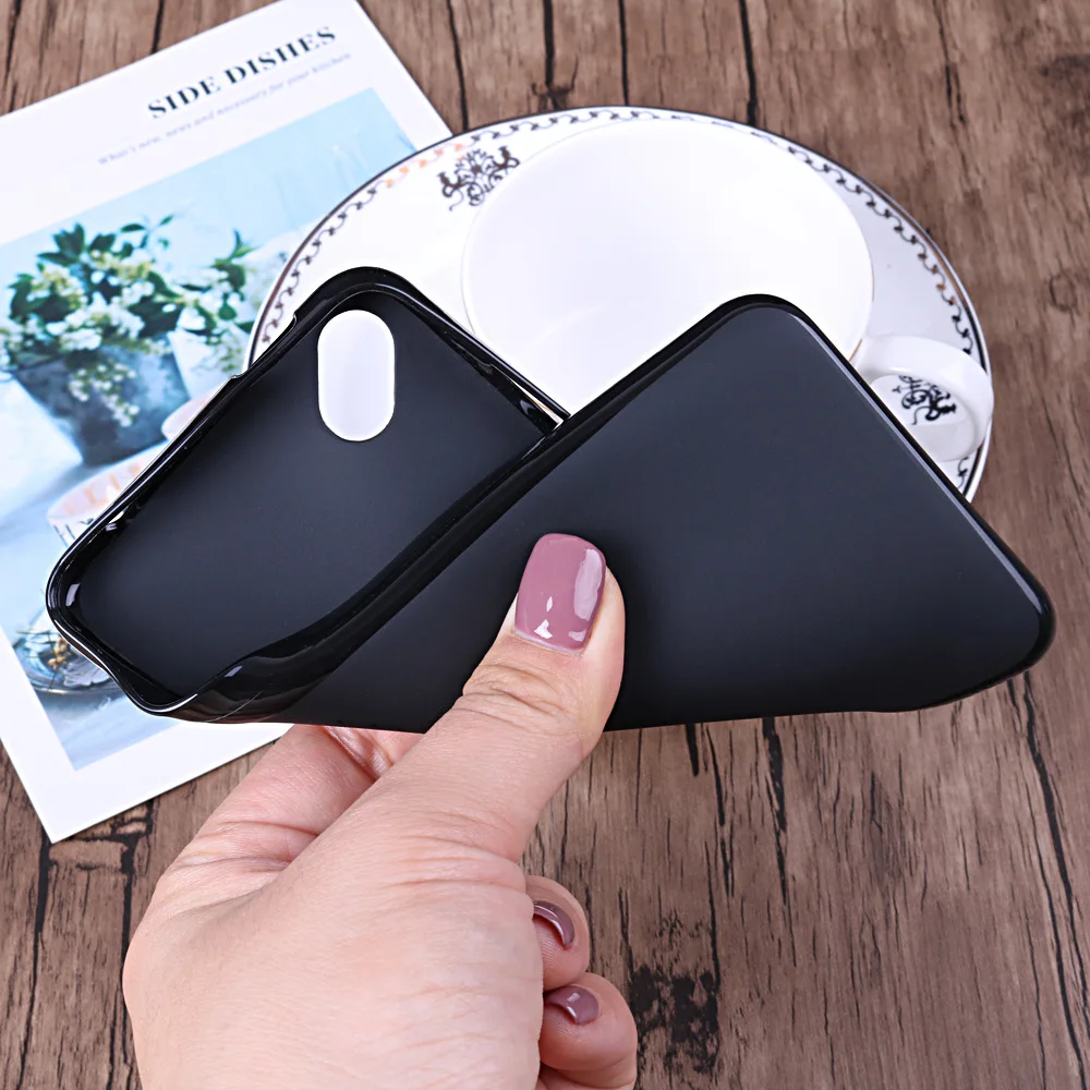 Прозрачный прозрачный чехол Capinhas Ультратонкий Мягкий силиконовый из ТПУ для BQ