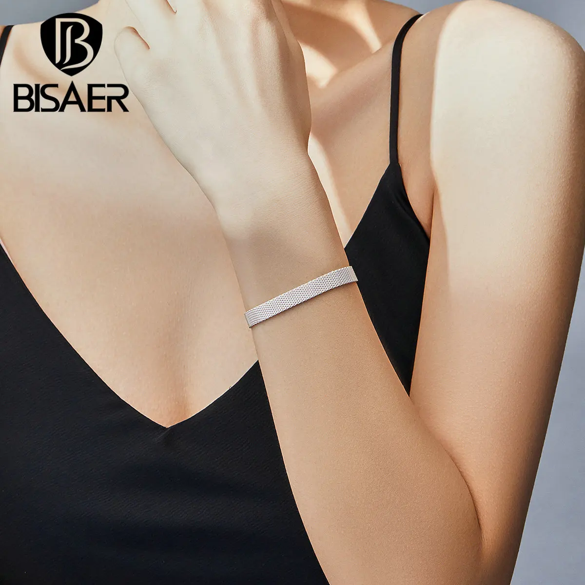 

Strand Bracelets Bisaer 925 Sterling Silver Reflexions Bracelet Women Watch Bracelets Sterling Silver 925 Jewelry ECX110