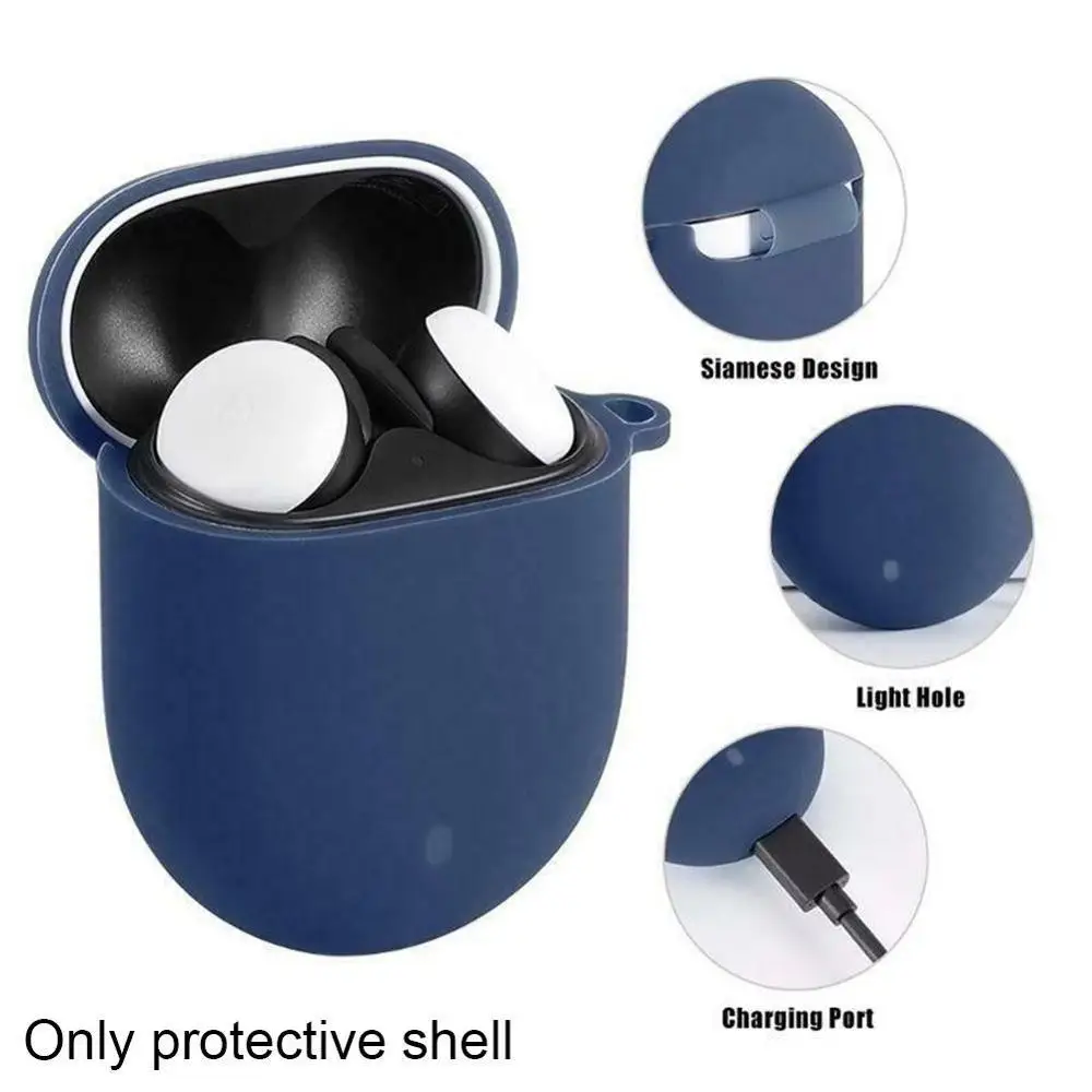 Новый силиконовый защитный чехол для наушников 3 цвета Google Pixel Buds2 аксессуары