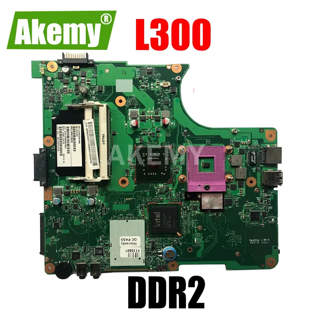

Akemy V000138660 V000138590 6050A2264901-MB-A02 For Toshiba Satellite L300 L305 Laptop motherboard DDR2