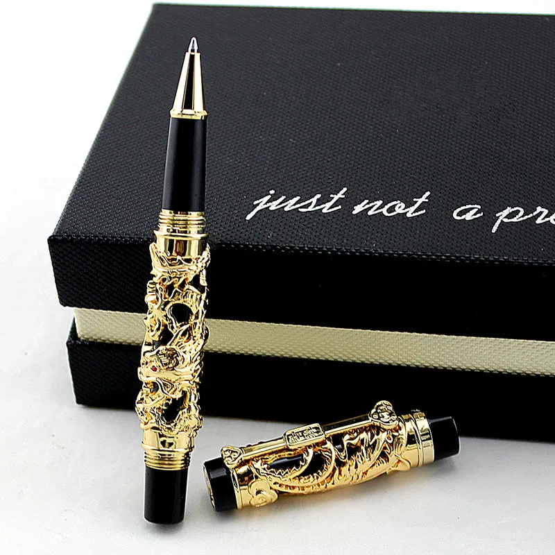 Шариковая ручка Jinhao Dragon с плавными чернилами современная для письма подарочная