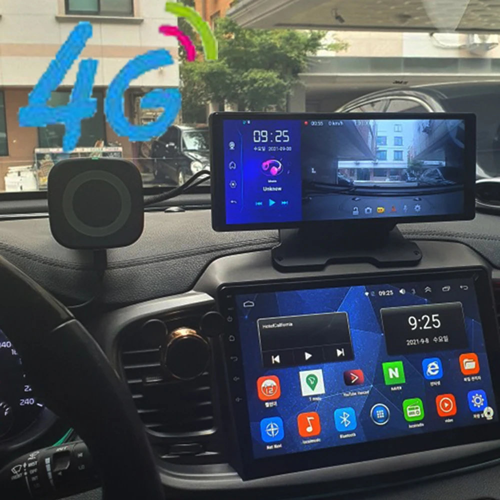 Автомобильный видеорегистратор 2022 дюйма Android 10 26 GPS WiFi 1080P FHD 4G | Автомобили и