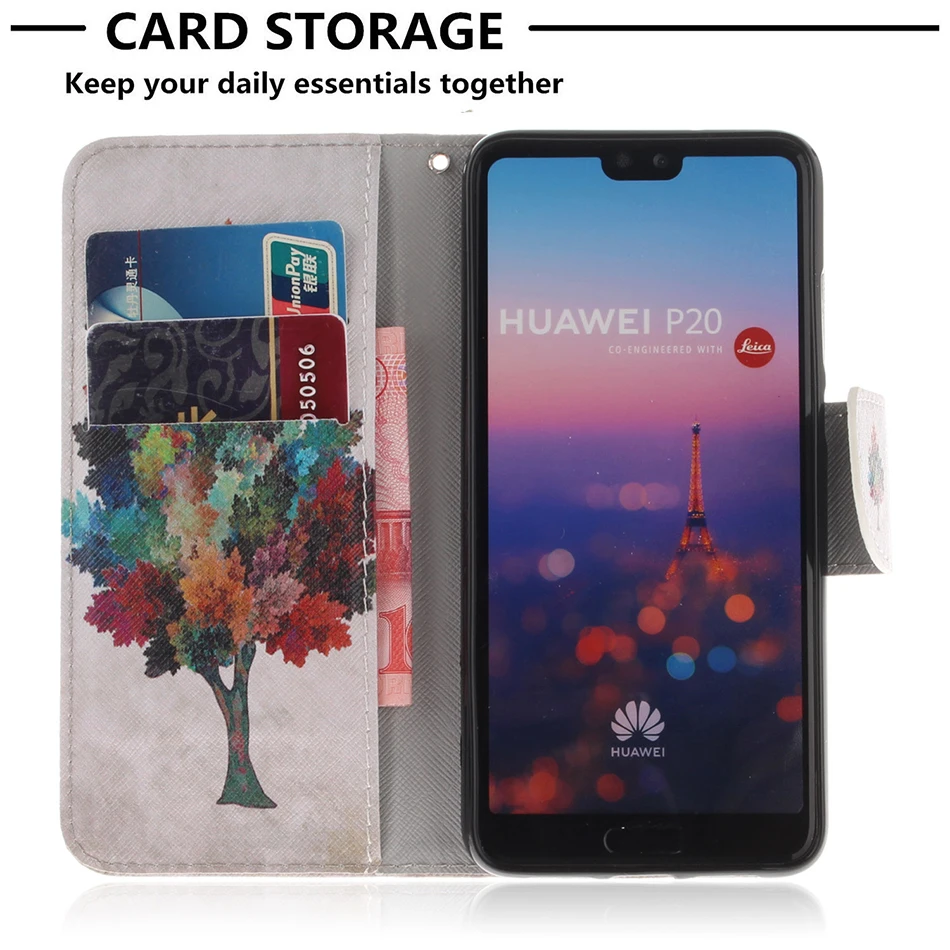 Для iPhone 7 Чехол 8 6 6S X из искусственной кожи PU чехол для телефона s для huawei P20 P smart Y5 III P9 Lite mini Y6 Pro B42